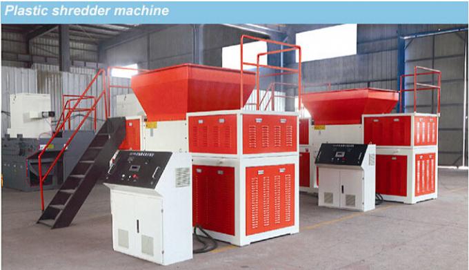 4 de vaste Machine van de Messen Plastic Ontvezelmachine voor Geweven Zakken 700*800mm het Voeden Kaliber