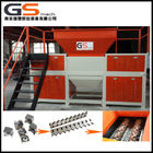 China Verpakkingsriem/van de Visnetten Plastic Ontvezelmachine Machine met de Unieke Structuur van de Messenschacht bedrijf