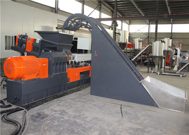 China PLC van de de Extrudermachine van het Controlesysteem Korrels die de In twee stadia van pvc Machine maken fabriek