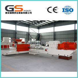 China Machine In twee stadia van de de Korrelsextruder van pvc de Plastic voor de Lage Kabel van het Rook Vrije Halogeen fabriek