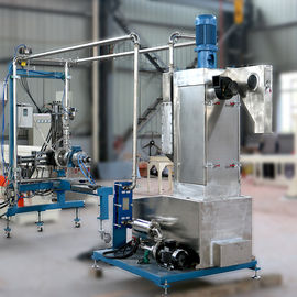 China PE van samenstellingskorrels Korrel die Machine, het Onderwater Pelletiserende Systeem van 500Kg/van H maken fabriek